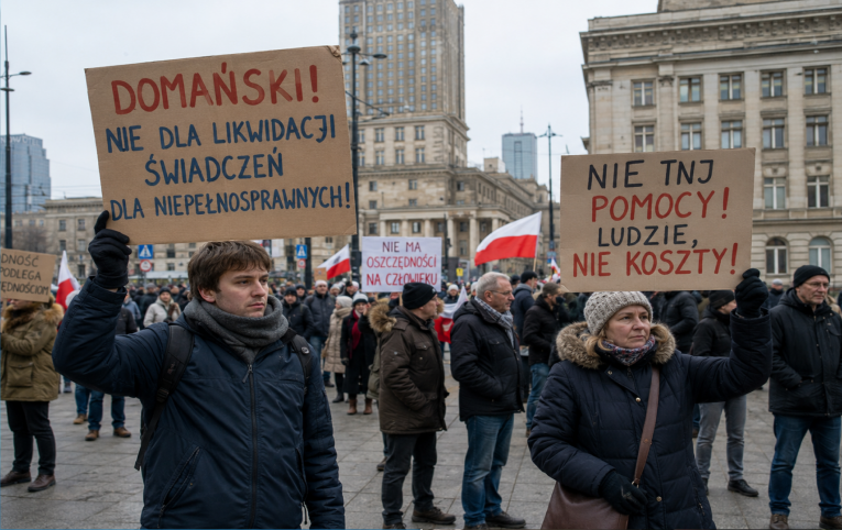 Zdjecie demonstracji - material pogladowy
