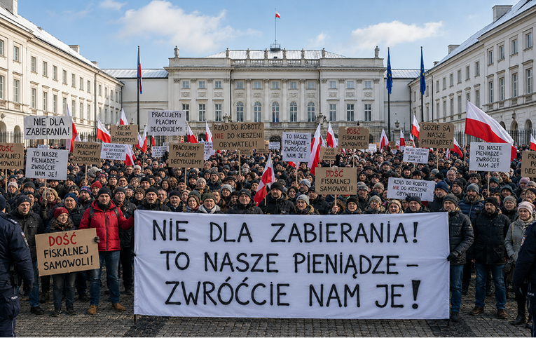 Drugie zdjecie demonstracji - material pogladowy